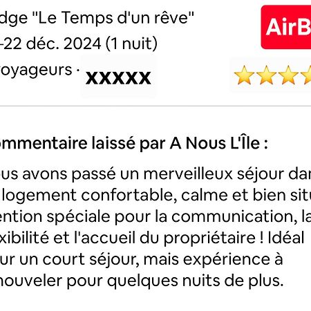 Lodge "Le Temps D'Un Reve" แซงต์-ฟรองซัวส์ ภายนอก รูปภาพ