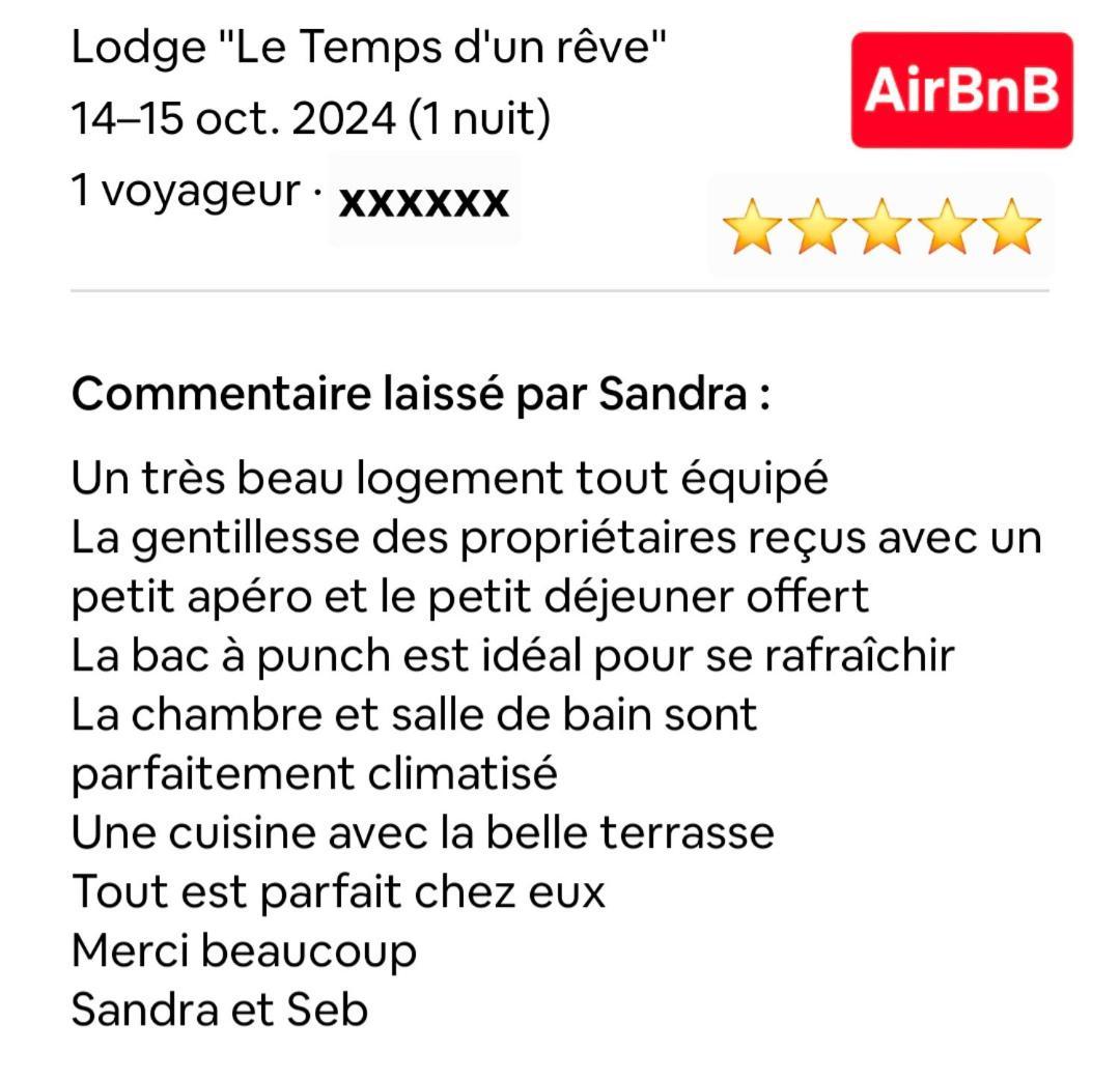 Lodge "Le Temps D'Un Reve" แซงต์-ฟรองซัวส์ ภายนอก รูปภาพ